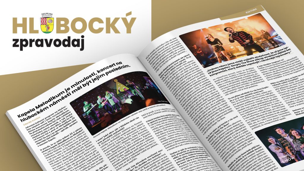 Kapela Simply The Show – článek o konci kapely Melodikum; Hlubocký zpravodaj, leden 2024.
