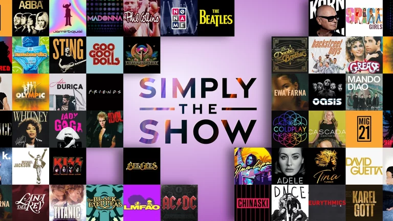 Kapela Simply The Show: repertoár – playlist