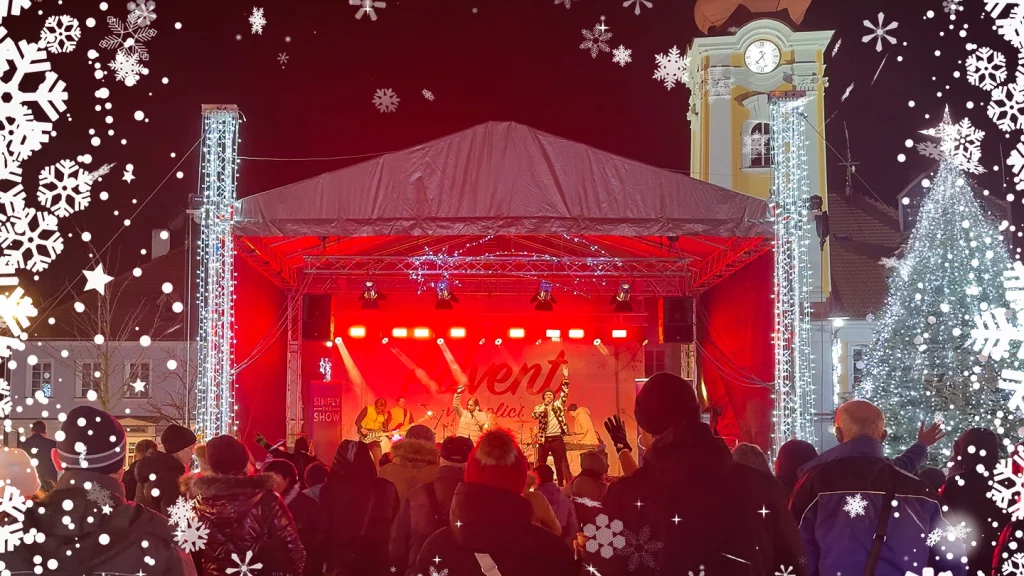 Kapela Simply The Show: advent v Kaplici 2024