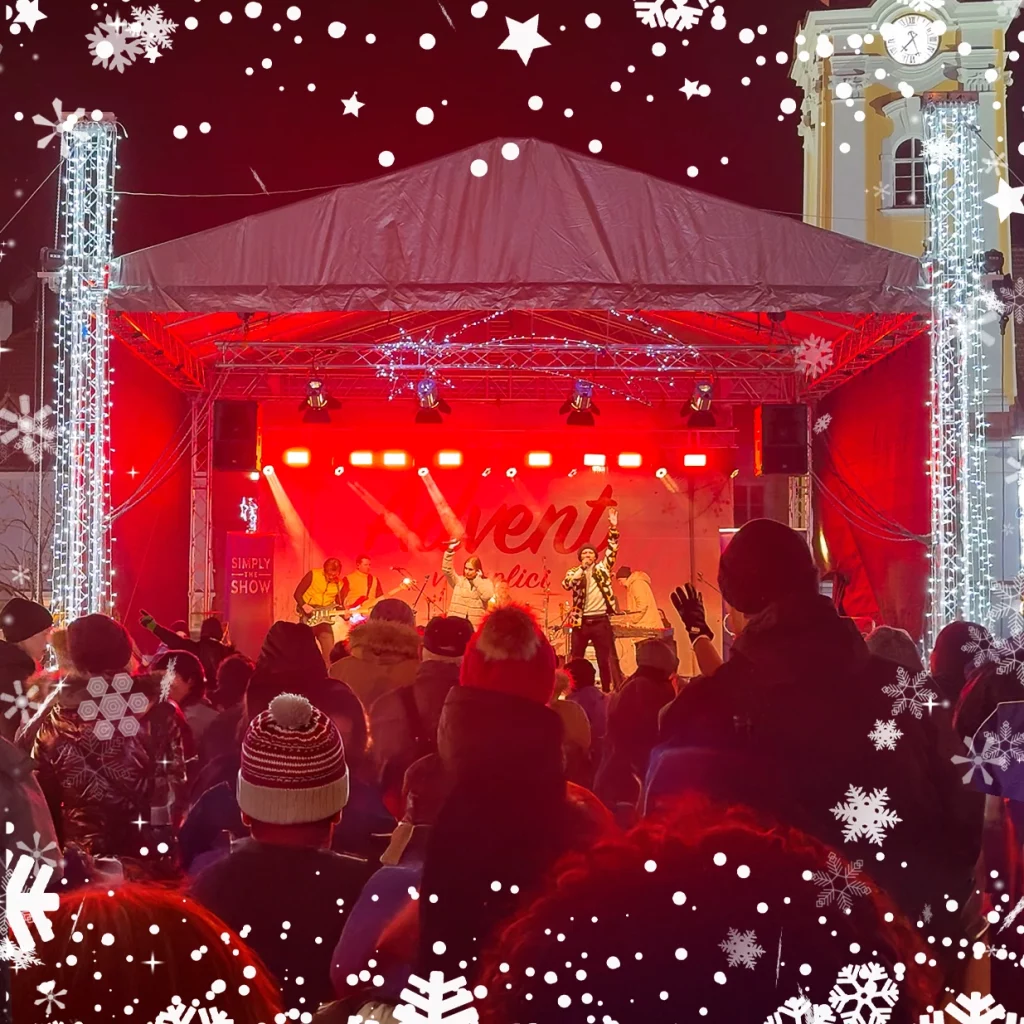 Kapela Simply The Show: advent v Kaplici 2024