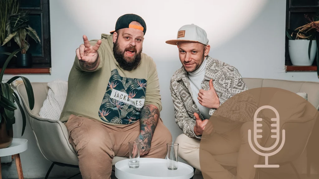 Aleš Dokulil z kapely Simply The Show hostem v podcastu "Svatební talk" by Lukáš Kenji Vrábel